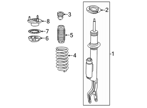 COIL SPRING SHIM Diagram for 206-322-00-00-64