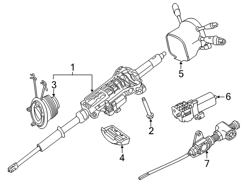 2019 Mercedes-Benz S560 Switches Diagram 5