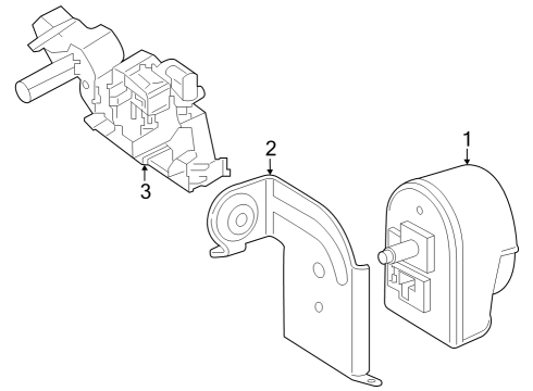 2022 Mercedes-Benz EQB 350 Alarm System Diagram