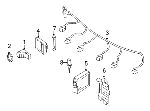 2018 Mercedes-Benz E300 Controls - Instruments & Gauges Diagram 1