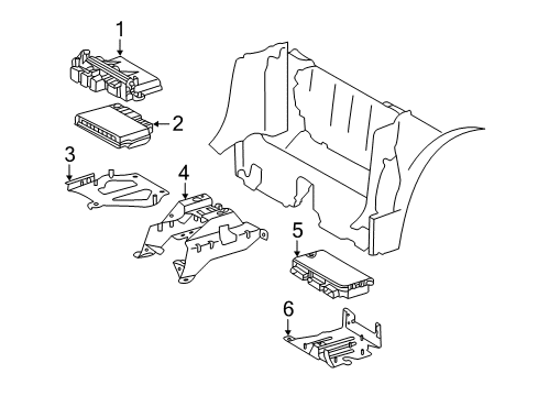 2011 Mercedes-Benz SL550 Fuse & Relay Diagram 3