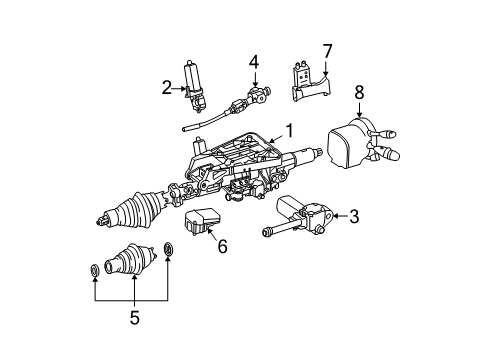 2009 Mercedes-Benz C350 Switches Diagram 2