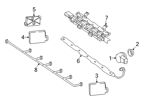 2020 Mercedes-Benz GLC300 Lane Departure Warning Diagram 2