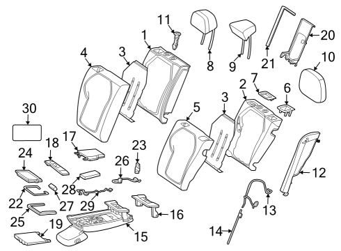 Control Module Diagram for 000-900-71-29