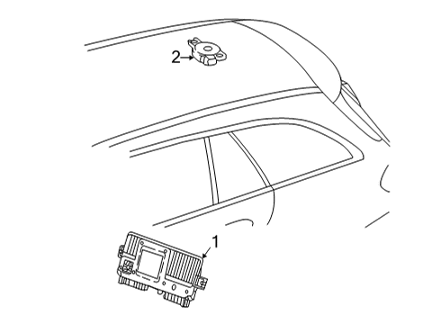 2022 Mercedes-Benz S580 Electrical Components Diagram 2