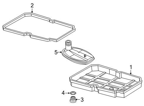 2011 Mercedes-Benz S400 Transmission Diagram