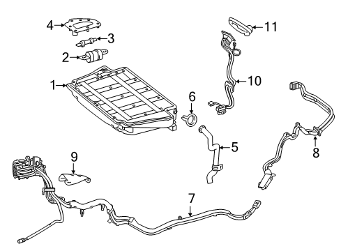 2018 Mercedes-Benz C350e Battery Diagram 2