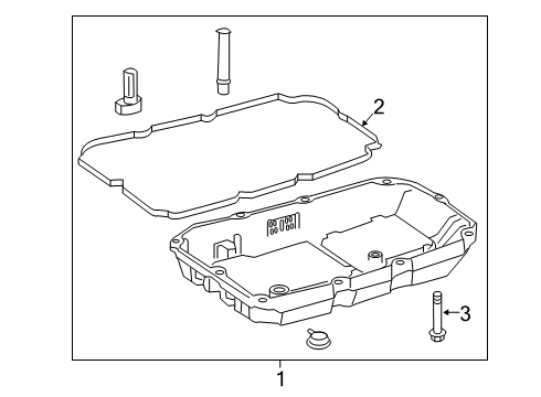 2021 Mercedes-Benz Sprinter 2500 Transmission Components Diagram 2