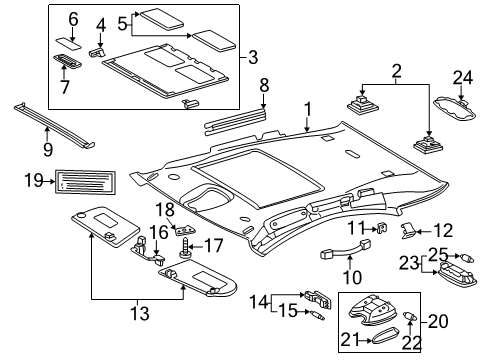 Sunshade Diagram for 215-780-10-40-7D84