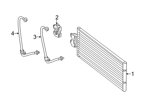 2014 Mercedes-Benz CLS63 AMG Trans Oil Cooler Diagram