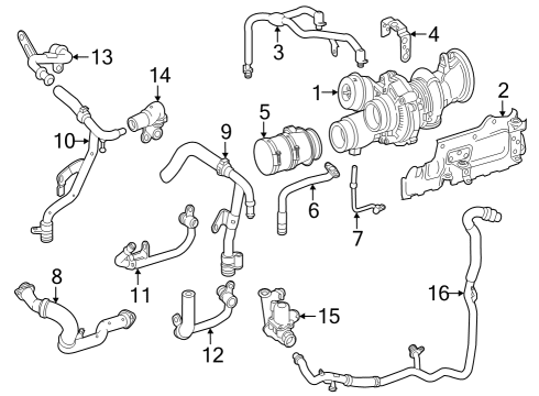 Air Inlet Tube Diagram for 177-090-54-02