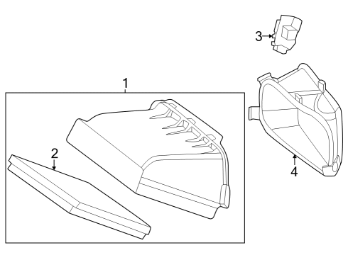 Air Inlet Assembly Diagram for 297-830-21-00