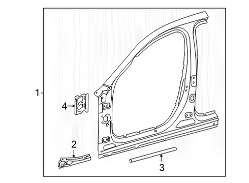 2023 Mercedes-Benz S580e Aperture Panel Diagram