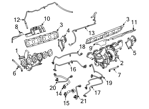 2006 Mercedes-Benz SL600 Turbocharger Diagram