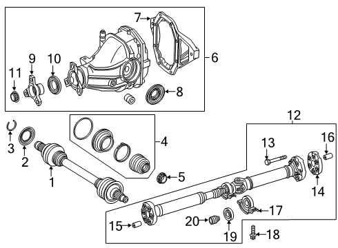 Flex Coupling Diagram for 205-410-18-00