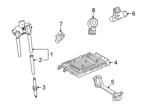 2022 Mercedes-Benz G63 AMG Ignition System Diagram