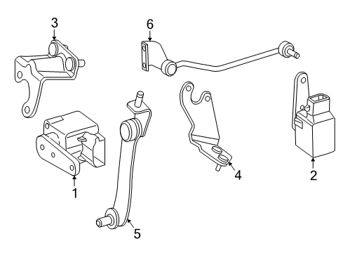 2008 Mercedes-Benz CLS63 AMG Electrical Components Diagram 2