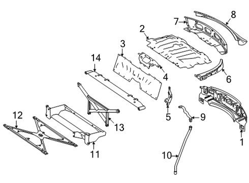 Seat Belt Mount Diagram for 190-860-26-00