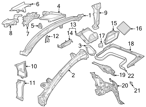 Upper Seal Diagram for 167-831-02-01