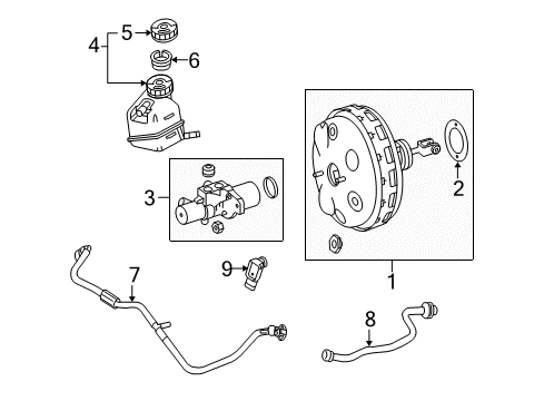 2011 Mercedes-Benz E550 Hydraulic System Diagram 2