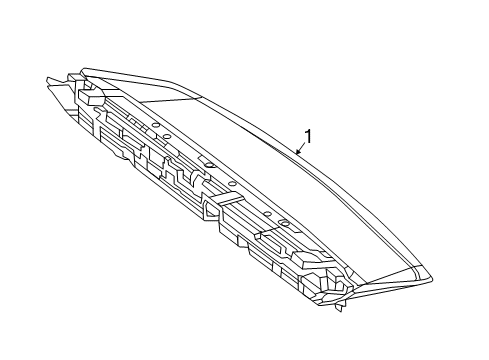 2016 Mercedes-Benz S65 AMG High Mount Lamps Diagram