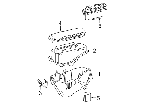 2012 Mercedes-Benz SL63 AMG Fuse & Relay Diagram 2