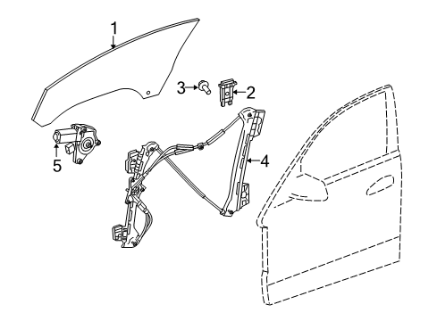 2014 Mercedes-Benz E550 Door & Components, Electrical Diagram 1