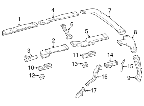 2016 Mercedes-Benz Metris Ducts Diagram 2