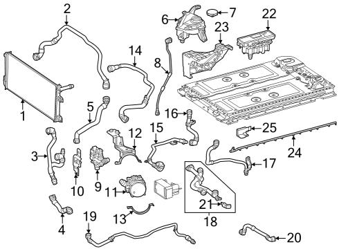 COOLANT LINE Diagram for 789-501-31-00