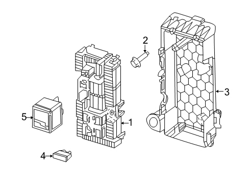 2023 Mercedes-Benz CLS450 Fuse & Relay Diagram 3