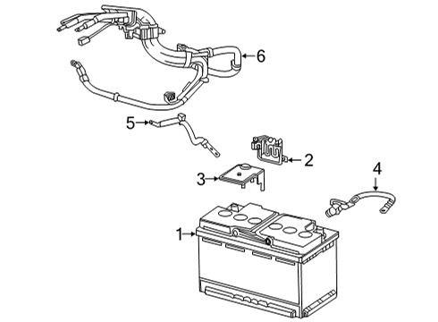 2021 Mercedes-Benz GLS63 AMG Battery Diagram 2