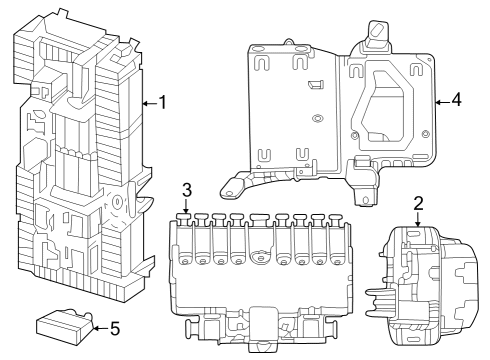 2023 Mercedes-Benz GLC300 Fuse & Relay Diagram 3