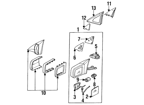 Housing Assembly Diagram for 140-810-05-79-9999