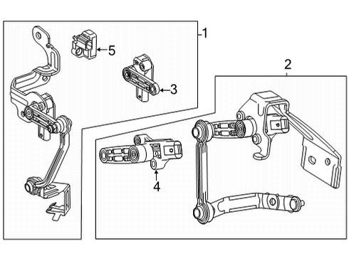 2022 Mercedes-Benz GLA250 Electrical Components