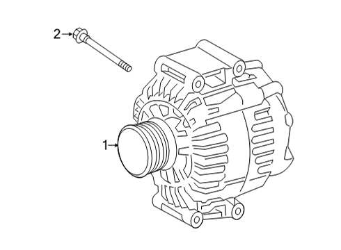 2021 Mercedes-Benz Sprinter 2500 Alternator Diagram 2