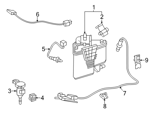 2015 Mercedes-Benz CLA45 AMG Powertrain Control Diagram 2