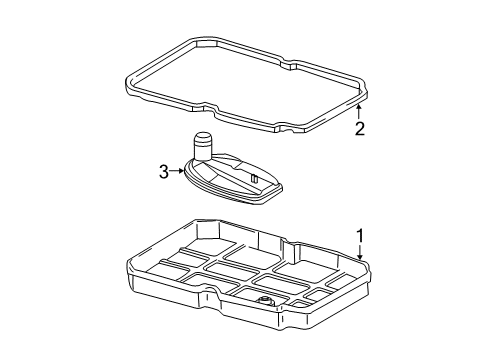 2006 Mercedes-Benz SL500 Transmission Diagram