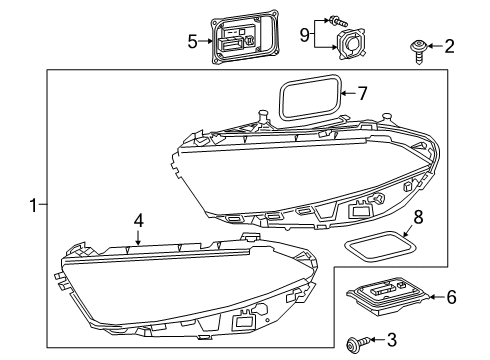 SEALING FRAME Diagram for 177-826-13-00-65