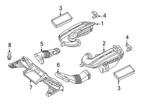 2019 Mercedes-Benz C63 AMG Air Intake