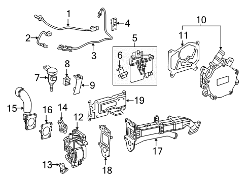 2020 Mercedes-Benz GLA250 Emission Components Diagram 2