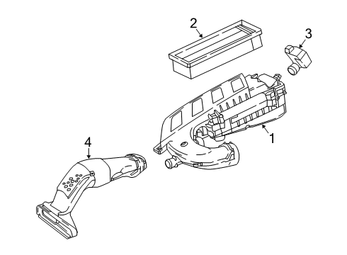 2018 Mercedes-Benz S560 Air Intake