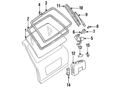 Nozzle Diagram for 124-860-01-47-7007