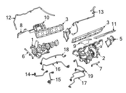 2010 Mercedes-Benz CL65 AMG Turbocharger Diagram