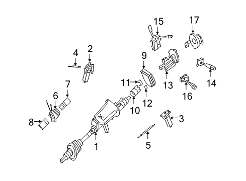 2013 Mercedes-Benz S550 Switches Diagram 4