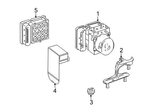 Control Module Diagram for 204-900-54-03