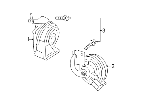 2020 Mercedes-Benz A220 Horn Diagram