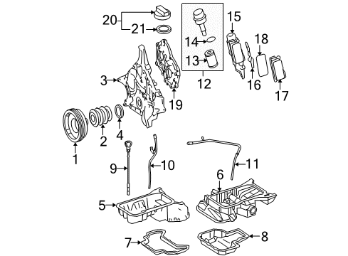 2009 Mercedes-Benz E350 Filters Diagram 2