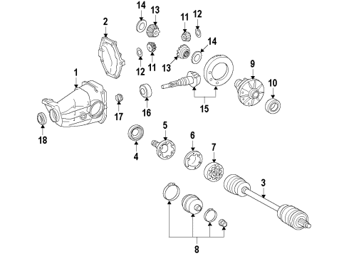 1994 Mercedes-Benz E320 Automatic Transmission Diagram 4