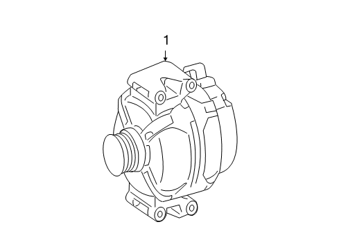 2007 Mercedes-Benz S65 AMG Alternator Diagram 2