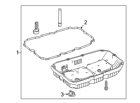 2019 Mercedes-Benz SL550 Transmission Diagram 2